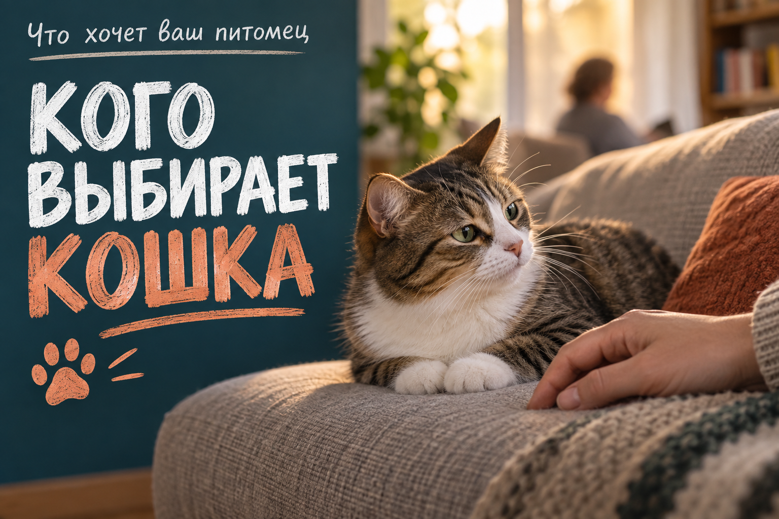 Правда ли, что кошка выбирает одного любимого человека